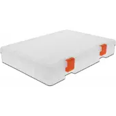 DeLOCK Transparent sorting plastic box with 36 compartments