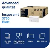 Tork 290190 Papieren handdoeken Wit 15 stuk(s)