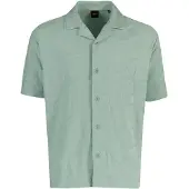 HUGO BOSS Poloshirt BOSS Orange turquoise structuur normale fit