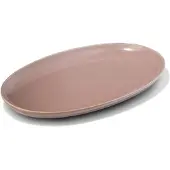 HEMA Serveerschaal 20 X 32 X 3cm Puur Aardewerk Taupe (taupe)