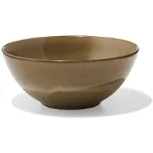 HEMA Kom Ø16.5cm Monaco Aardewerk Donkerbruin (donkerbruin)