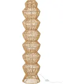 J-Line vloerlamp Touw - metaal - naturel