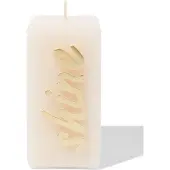 HEMA Kaars 12.5cm 'shine' Crème