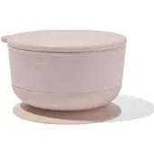 HEMA Schaaltje Met Afneembare Zuignap En Deksel Beige