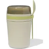 HEMA Yoghurtbeker to go 420ml groen (groen)