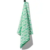 HEMA Theedoek 65x65 katoen groen (felgroen)