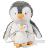 HEMA Knuffel Pinguin Met Baby 31cm
