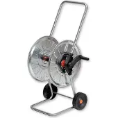 Bradas 212 60 m slanghaspel Trolley 212 ZN Agrati, zilver, 48 x 43 x 88 cm