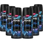 Axe Fine Fragrance Collection Blue Lavender premium deodorant bodyspray - 6 x 150 ml