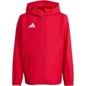 Adidas Entrada 26 Allweather Trainingsjack Kids Rood Wit
