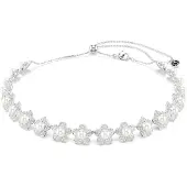 Swarovski Ketting wit / parelwit