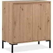 CALICOSY Buffetkast 2 deuren 1 plank l81 cm plock