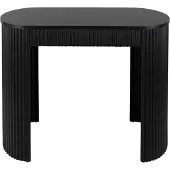 Leitmotiv Sidetable Estriado Black