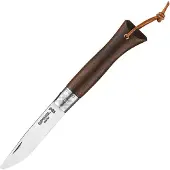Opinel Néo6 Opiflex 003110 Stainless Steel, Ebony Wood, slipjoint zakmes
