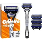 Gillette Fusion 5 Sport Starter Pack 1 Razor + 4 Refills