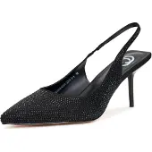 CESARE GASPARI Slingpumps zwart