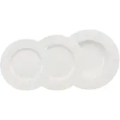 Villeroy & Boch Eetservies Wonderful World White Made in Germany, Fine China porselein (set, 12-delig)