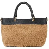 Giulia Tote Bag T.Sabbia+Nero