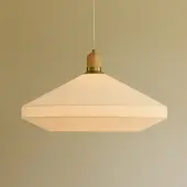Halo Design Hanglampe , Paris, dimbare, Beige, Woonkamer, Stof, Designer