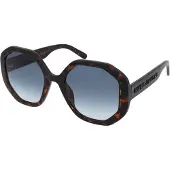 Marc Jacobs Zonnebril MARC 659/S 53/21/145 Havana Cellulose propionaat VROUW MARC 659/S