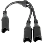 Optimate O-15 accukabel met SAE aansluiting en zekering. veilige laadkabel voor motoraccu. geschikt voor laders en accessoires