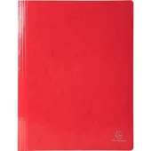 Exacompta Snelhechtmap IDERAMA in gelamineerd glanskarton 355gm2 - A13 - Rood - 380803B