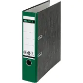 Leitz ordner 1080, A4, rugbreedte 80 mm, 20 stuks, groen