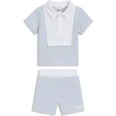 BOSS Polo en short voor baby’s in een cadeaubox