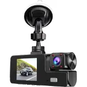 INF A22 HD Nachtzicht Triple Lens WiFi Dashcam met 32GB TF-kaart