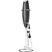 INF Elektrische garde, melkopschuimer, eierklopper, blender Black