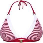 JOOP! Bikinitop ' Streifen ' rood / wit