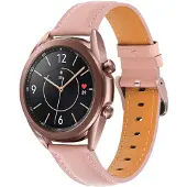 INF Leren band voor Samsung Galaxy Watch 3 Pink