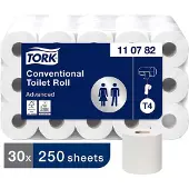 Tork Premium 110782 Toiletpapier Wit Aantal lagen: 3 lagen 30 stuk(s)