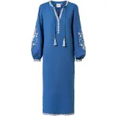 Mart Visser Caroline Tensen Como Jurk Blauw