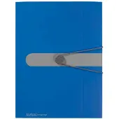 Herlitz Easy Orga To Go 3-klepsmap A4 PP Staand 24,5 (B) x 1 (D) x 32 (H) cm Blauw