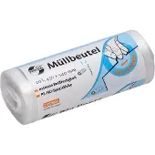 Deiss Vuilnisemmerzakken universeel - HDPE - 20 L - 6 micron - transparant - 2000 stuks