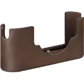 Leica M11 Protector Leather Case Dark Brown