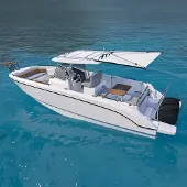 OceanSouth T-Top shade extension kit - zonneschermverlenger