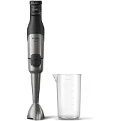 Philips Staafmixer HR2681/00 - 1200 Watt - Inclusief Maatbeker – Geschikt voor Smoothies, Soep en Harde Ingrediënten - Snelheid Regelbaar - RVS - Zwart