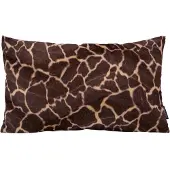 Gek op kussens! Sierkussen furry giraffe | 30x50 cm | polyester