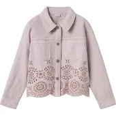 Name it Meisjes jasje met borduursel lila 134
