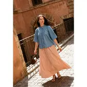 Ruby Tuesday Dames Rokken Ilyssa - Lichtroze - Maat 40