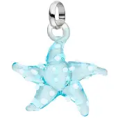Purelei Hangers 'Starfish' lichtblauw / zilver / wit