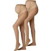 Noppies Panty 20 DEN 2-pack Zwangerschap - Maat Medium\Large