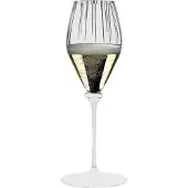 Riedel Champagneglas Fatto A Mano Performance - Zwarte Voet - 375 ml