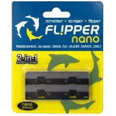 Maxspect Flipper Cleaner Nano RVS Reserve Mesje x2