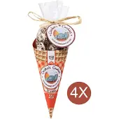 Cooka's Cookies Turkey Beijinhos multipack 4x50g