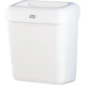 Tork System B2 226100 Afvalbak 20 l Kunststof (b x h x d) 322 x 430 x 205 mm Wit Met wandhouder 1 stuk(s)