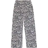 Garcia Broek kobaltblauw / wit