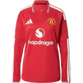 Adidas Manchester United FC 26/27 Long Sleeve Home Shirt, rood